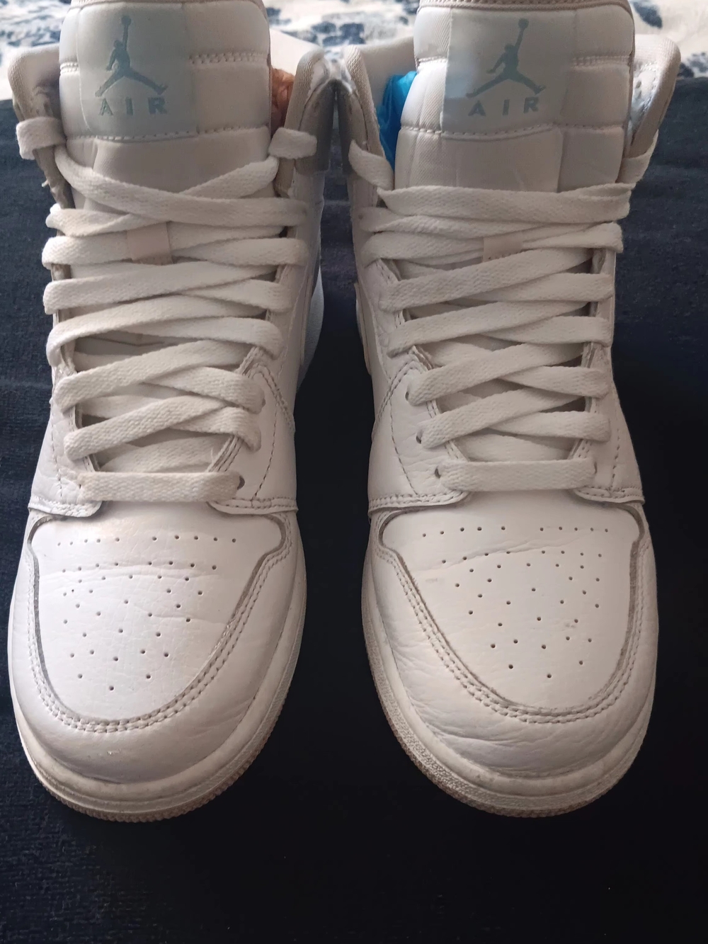 Jordan Men's White High-Top Sneakers